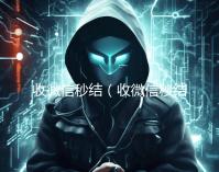 收微信秒结（收微信秒结24小时联系方式）